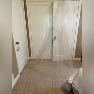 Cathedral length veil